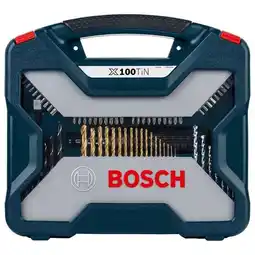 Benoit Kit Ferramentas Bosch X100TI 100 Peças Encaixe Hexagonal oferta