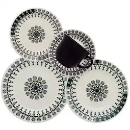 Benoit Jogo de Jantar Oxford 5118 Folk 20 Peças Cerâmica oferta