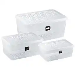 Benoit Kit Potes Multiuso UZ UZ1910-TR 3 Peças oferta