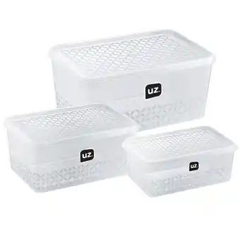 Benoit Kit Potes Multiuso UZ UZ1910-TR 3 Peças oferta