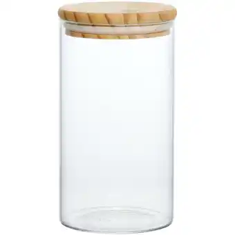 Benoit Pote Hermético Hauskraft de Vidro com Tampa de Bambu 800ml oferta