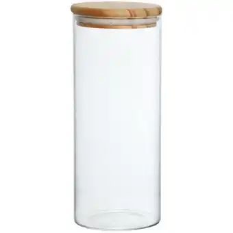 Benoit Pote Hermético Vidro Hauskraft com Tampa Bambu 1,2L oferta