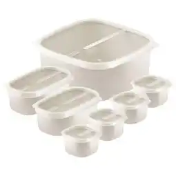 Benoit Conjunto de Potes Tramontina MixColor 7 Peças C/ Tampa Transparente Polipropileno oferta