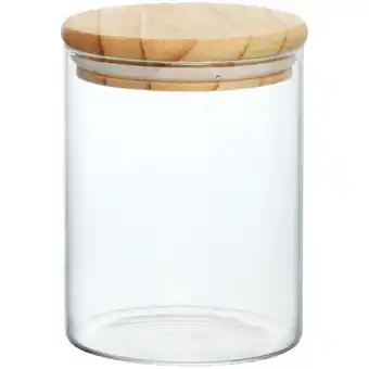 Benoit Pote Hermético de Vidro Hauskraft com Tampa Bambu 550ml oferta