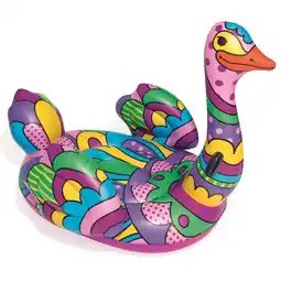 Benoit Boia Circular Bestway Inflável Pato Art 190cm oferta