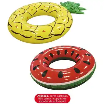 Benoit Boia Circular Bestway 36121 Sortido Abacaxi ou Melancia oferta