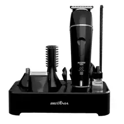 Benoit Aparador de Pelos Britânia Multigroom BAP23 A Prova D’Água Lâminas em Aço Inox 11 em 1 Bivolt oferta