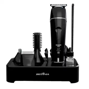 Benoit Aparador de Pelos Britânia Multigroom BAP23 A Prova D’Água Lâminas em Aço Inox 11 em 1 Bivolt oferta