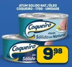 Dom Atacadista Atum solido nat./óleo coqueiro unidade oferta