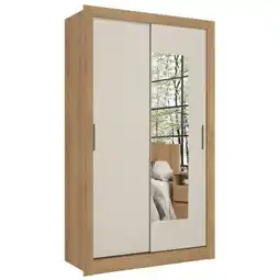 Benoit Guarda Roupa / Roupeiro THB City Glass 5915 2 Portas Reversíveis oferta