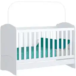 Benoit Berço Henn 102.10 Bala de Menta 3 Em 1 Com Suporte Mosquiteiro 101,5x132,7x68cm oferta