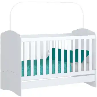 Benoit Berço Henn 102.10 Bala de Menta 3 Em 1 Com Suporte Mosquiteiro 101,5x132,7x68cm oferta