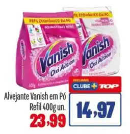 Rede Top Alvejante Vanish em Pó Refil un. oferta