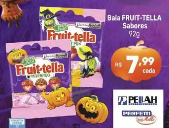 Supermercados Jau Serve Bala FRUIT-TELLA Sabores oferta