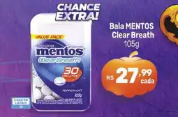 Supermercados Jau Serve Bala MENTOS Clear Breath oferta