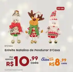 Casa Freitas Enfeite Natalino de Pendurar D'Casa oferta