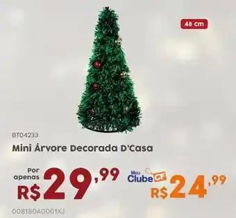 Casa Freitas Mini Árvore Decorada D'Casa oferta