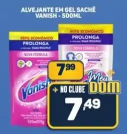 Dom Atacadista Alvejante em gel sache vanish oferta