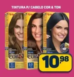 Dom Atacadista Tintura p/ cabelo cor & ton oferta