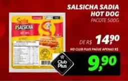 Spasso Sabores Salsicha sadia hot dog pacote oferta