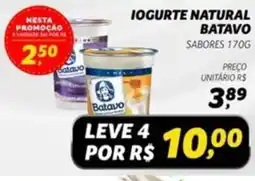 Spasso Sabores Iogurte natural batavo sabores oferta