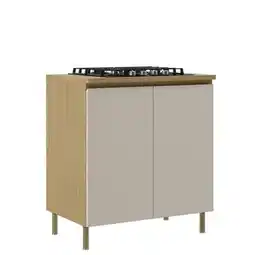 Benoit Balcão Com Tampo Móveis Sul 5554 Florença 2 Portas 80cm oferta