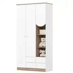 Benoit Guarda Roupa / Roupeiro Henn L131-190 Magia 3 Portas 2 Gavetas 180x92x41cm oferta