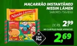 Spasso Sabores Macarrão instantâneo nissin lámen oferta