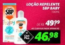 Spasso Sabores Loção repelente sbp baby oferta