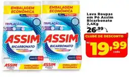 Nidobox Lava Roupas em Pó Assim Bicarbonato oferta