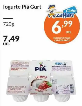 Zaffari Iogurte Piá Gurt oferta