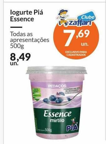 Zaffari Iogurte Piá Essence oferta