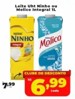 Nidobox Leite Uht Ninho ou Molico Integral oferta