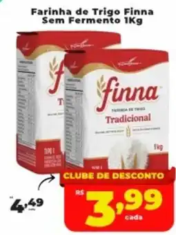 Nidobox Farinha de Trigo Finna Sem Fermento oferta