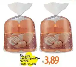 Atacadão Pão para Hambúrguer Pão da Vida oferta