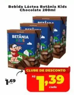 Nidobox Bebida Láctea Betânia Kids Chocolate oferta