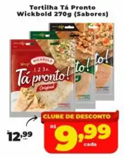 Nidobox Tortilha Tá Pronto Wickbold oferta