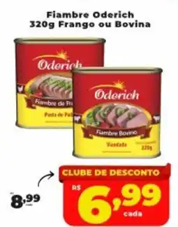 Nidobox Fiambre Oderich Frango ou Bovina oferta