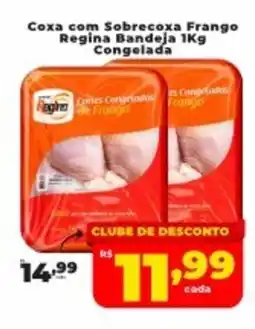 Nidobox Coxa com Sobrecoxa Frango Regina Bandeja Congelada oferta