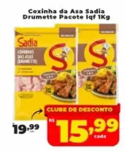 Nidobox Coxinha da Asa Sadia Drumette Pacote Iqf oferta