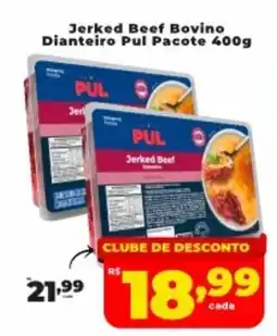 Nidobox Jerked Beef Bovino Dianteiro Pul Pacote oferta