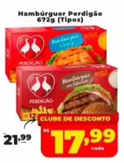 Nidobox Hambúrguer Perdigão oferta