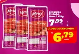 Nidobox Linguiça Fininha Merci oferta