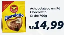 Rebouças Supermercados Achocolatado em Pó Chocolatto Sachê oferta