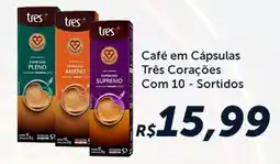 Rebouças Supermercados Café em Cápsulas Três Corações oferta