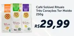 Rebouças Supermercados Café Solúvel Rituais Três Corações Tor Moído oferta