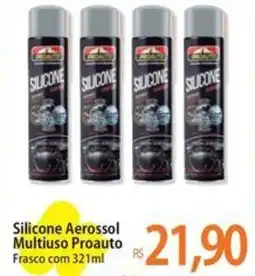 Atacadão Silicone Aerossol Multiuso Proauto Frasco oferta