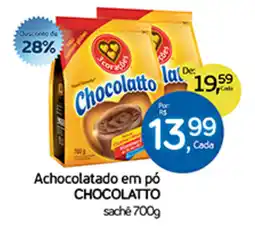 Cometa Supermercados Achocolatado em pó CHOCOLATTO sache oferta