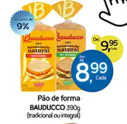 Cometa Supermercados Pão de forma BAUDUCCO oferta