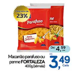 Cometa Supermercados Macanão parafuso ou penne FORTALEZA oferta